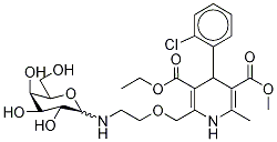 AMlodipine Galactose Adduct 结构式