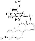Testosterone-d3 β-D-Glucuronide MonosodiuM Salt 结构式