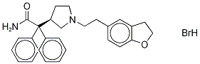 (R)-Darifenacin-d4 Hydrobromide 结构式