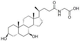 GLYCOURSODEOXYCHOLIC ACID-D5 结构式