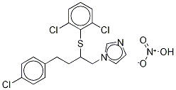 rac Butoconazole-D5 Nitrate 结构式