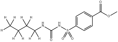 4-Carboxytolbutamide-d9 Methyl Ester 结构式