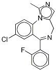 Midazolam-d5 (Major) 结构式