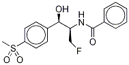 N-Benzoyl Florfenicol Amine 结构式