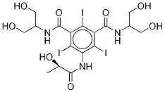 碘帕醇-D3 结构式