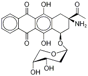 Amrubicin-13C3 结构式