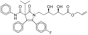 Atorvastatin Lactam Allyl Ester 结构式