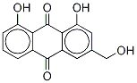 Aloe-emodin-d5 结构式