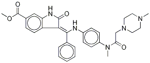 Intedanib-d3 结构式