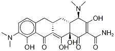 9-Minocycline-d6 Disulfate Salt 结构式