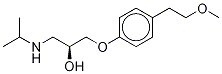 (S)-美托洛尔-D7 结构式