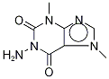 5-AMino-3,7-diMethyl Xanthine-d6 结构式