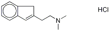 N,N-DiMethyl-1H-indene-2-ethanaMine-d6 Hydrochloride 结构式