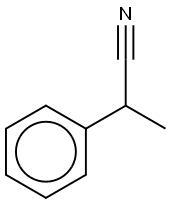 2-Phenylpropionitrile-d5 结构式