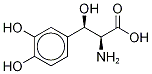 L-threo-Droxidopa-13C2,15N 结构式