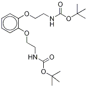 Catechol Bis(2-N-tert-butyl-carbonyloxy Ethyl Ether) 结构式