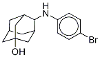 4-[(4-BroMophenyl-d5)aMino]tricyclo[3.3.1.13,7]decan-1-ol 结构式