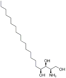 D-arabino-1,3,4-Trihydroxy-2-aMinoeicosane 结构式