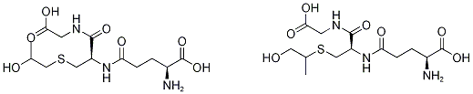 L-γ-GlutaMyl-S-(2-hydroxypropyl)-L-cysteinylgycine and   L-γ-GlutaMyl-S-(1-Methyl-2-hydroxyethyl)-L-cysteinylgycine 结构式