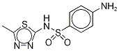 磺胺甲二唑-D4 结构式