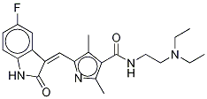 舒尼替尼-D10 结构式