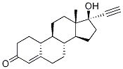 Norethindrone-13C, D2 结构式