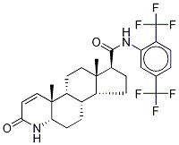 度他雄胺-13C6 结构式