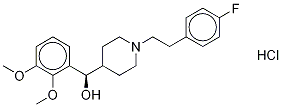 VOLINANSERIN-D4 HYDROCHLORIDE SALT 结构式