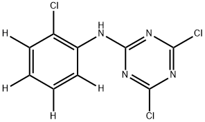 敌菌灵-D4氘代 结构式