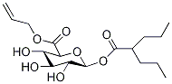 Valproic Acid -D-Glucuronide Allyl Ester 结构式