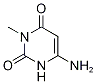 6-Amino-3-methyluracil-d3 结构式