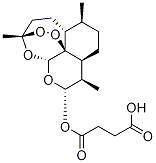 青蒿琥酯-D4 结构式