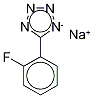 5-(2-Fluorophenyl)-1H-tetrazole Sodium Salt 结构式