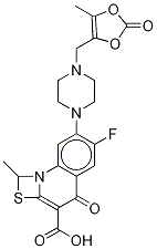 Prulifloxacin-d8 结构式