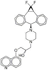 rac Zosuquidar-d5 Trihydrochloride 结构式
