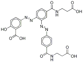 巴柳氮USP杂质3 结构式