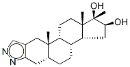 16β-Hydroxy Stanozolol-d3 结构式