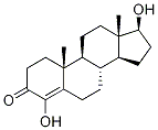 4-Hydroxy Testosterone-d3 结构式