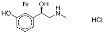 2-BroMophenylephrine Hydrochloride 结构式