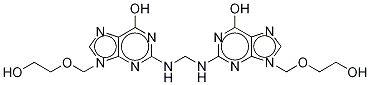 阿昔洛韦杂质K 结构式