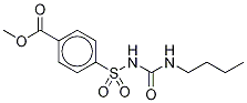 4-Carboxytolbutamide-d9 Ethyl Ester 结构式