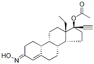 炔诺肟酯-D6 结构式