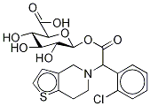 氯吡格雷酰基-Β-D-葡糖醛酸 结构式