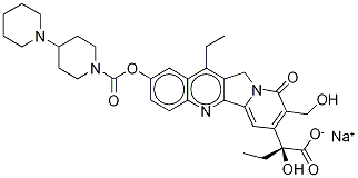 Irinotecan Carboxylate Sodium Salt 结构式