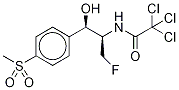 N-Trichloroacetyl Florfenicol Amine 结构式