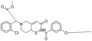 cis-Clopidogrel-MP Derivative
(Pair of Enantiomers) 结构式