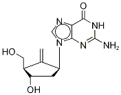 Entecavir-13C2,15N 结构式