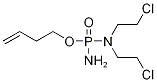 O-(3-Butenyl)-N,N-bis(2-chloroethyl)phosphorodiamidate-d4 结构式