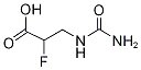 N-Carbamoyl-2-fluoro-β-alanine-13C3
 结构式