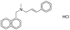 Naftifine-d3 Hydrochloride 结构式